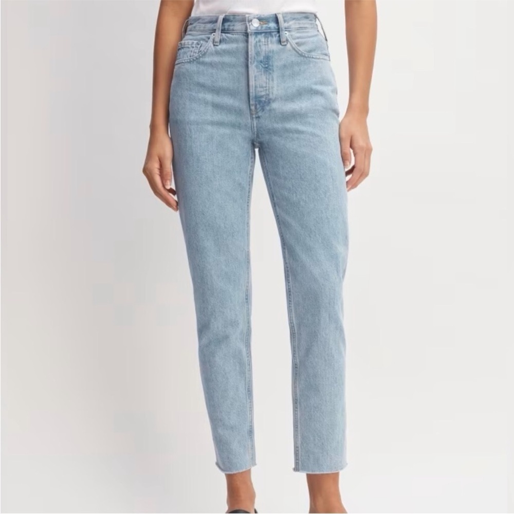 Everlane The Curvy 90’s Cheeky Straight Jean 27 Crop